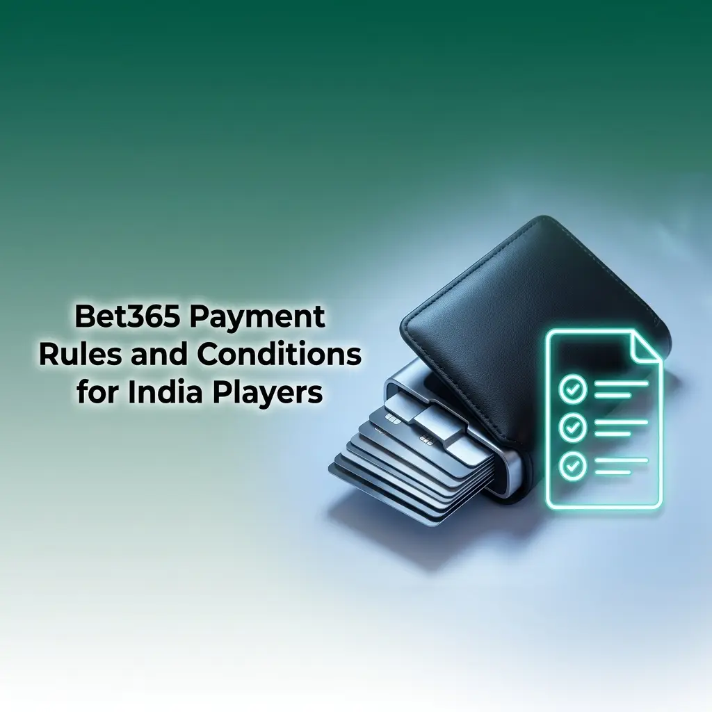 Bet365 payment rules and conditions for India players covering verification, limits, INR transactions, and withdrawal policies