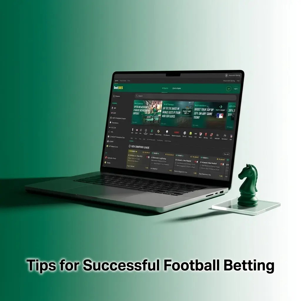 Football betting tips covering team form, head-to-head stats, squad availability, bankroll management, and avoiding accumulator bias