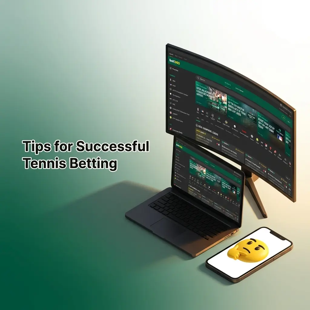 Tips for successful tennis betting on Bet365: form, head-to-head records, surface, fatigue, bankroll, and odds comparison.