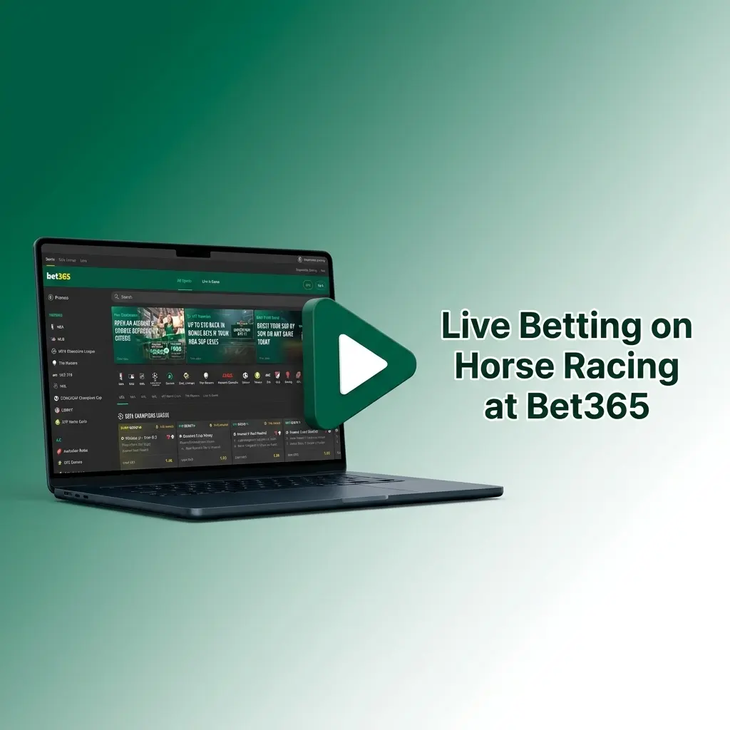 Bet365 live betting on horse racing with streaming, cash out, real-time odds, and partial cash out features