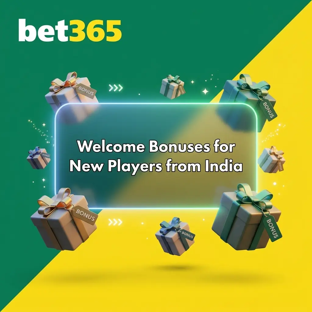 Bet365 welcome bonus for new Indian players: 15% up to ₹4,000 on first deposit for sports and casino.